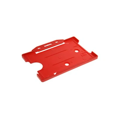 Image of ID Card It 100 x Pass Badge Holder (Red)