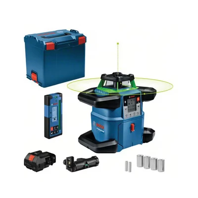 Image of Bosch Professional Rotation Laser Level GRL 400 H (One Button keypad, LR 45 with 110 mm Reception Window, Working Range: up to 400m (Diameter), in L boxx)
