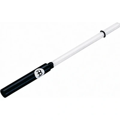 Image of Meinl Percussion Triple Samba Stick Short Beater for Instruments With 3 Stripes Length 27.5 cm Plastic, White (SST3 S)