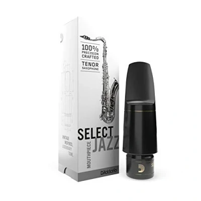 Image of D’Addario Woodwinds Select Jazz Tenor Saxophone Mouthpiece D8M for Sax