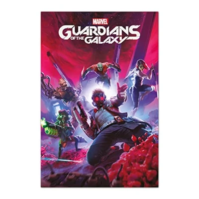 Image of Grupo Erik Marvel Guardians Of The Galaxy Poster 36 x 24 inches / 91.5 61 cm Shipped Rolled Up Cool Posters Art Wall
