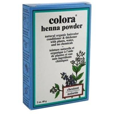 Image of Colora Henna Powder Hair Color Chestnut 2oz