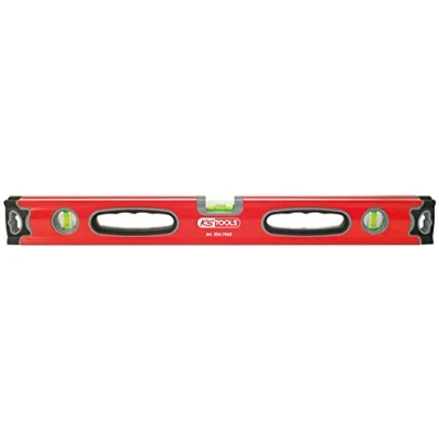 Image of KS Tools 204.7060 Aluminium profile spirit level with pipe levelling, 600mm