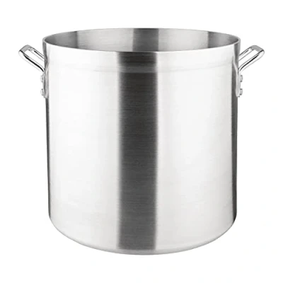 Image of Vogue Stock Pot 37.8 Litre/370(Dia)mm, Aluminium, Large Stew Pot, Lid Sold Separately (S361), S353