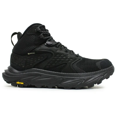 Image of HOKA Anacapa 2 MID GTX Hiking shoes, Women&#039;s, Size: 6, Black Leather and textile