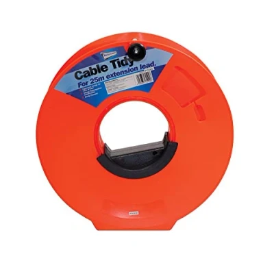 Image of Cable Tidy Reel for Hook Up Lead Camper Caravan Motorhome Boat 25m