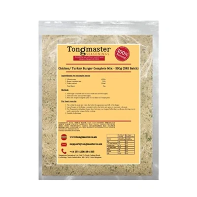 Image of Chicken/Turkey Burger Complete Mix 500g (5KG Batch)
