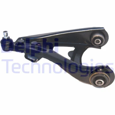 Image of 7700425725, 7700430766, 7700834917, 8200737133 Suspension Arm DELPHI TC1257 with ball joint Right, Lower Control Sheet Steel RENAULT: MEGANE 1