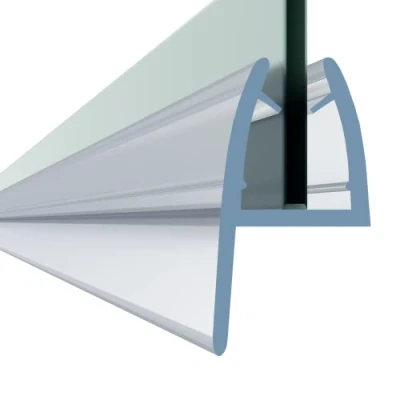 Image of HNNHOME Bath Shower Screen Door Seal Strip for 4 6mm Glass Up to 16mm Gap