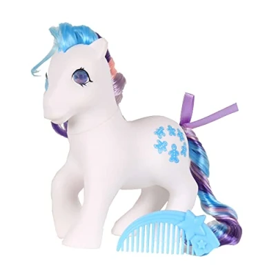 Image of My Little Pony Gingerbread Classic Rainbow Ponies Twinkle Eyed Collection, Retro Horse Gifts, Toy Animal Figures, Toys for Boys and Girls Ages 4+ Basic Fun 35298
