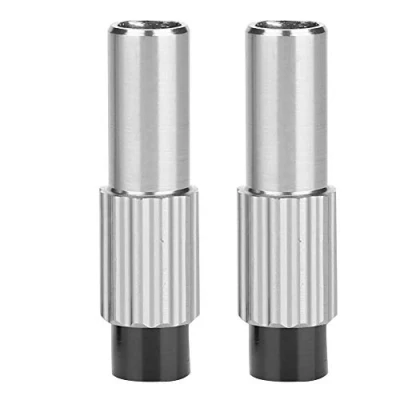 Image of Bike Brake Cable Gear Shifter Connector ycle Adjusters Tip End Crimp,1 Pair Derailleur Adjuster Housing Line Regulator Gear(titanium color)