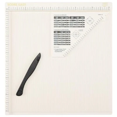 Image of Vaessen Creative 2137 046 Easy Imperial Scoring Board, White, 12 x