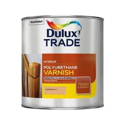 Image of Dulux Trade Polyurethane Varnish Matt 2.5L