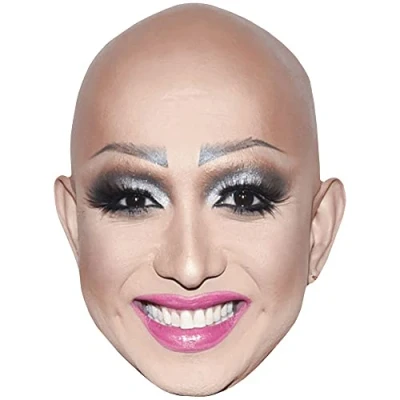 Image of Ryan Ong Palao (Smile) Celebrity Mask, Flat Card Face, Fancy Dress Mask
