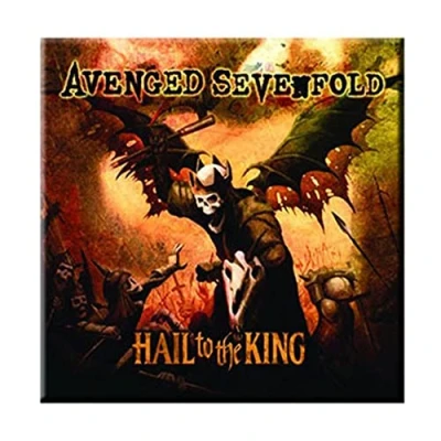 Image of Avenged Sevenfold Hail To The King Single Coaster 10x10cm