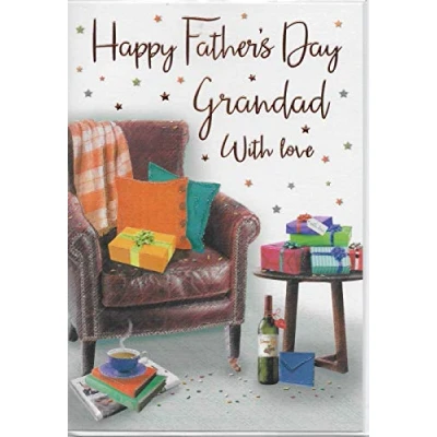Image of Father&#039;s Day Card Grandad 9 x 6 inches Regal Publishing