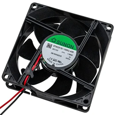 Image of Fan 12V DC 1,44W 80x80x25mm 69,6m3/h 3200U/Min Sunon EF80251S11000UA99