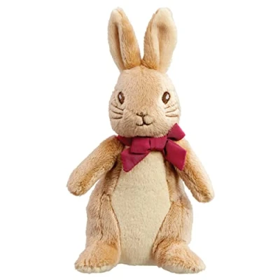 Image of Rainbow Designs Official Peter Rabbit 16cm Small Flopsy Newborn Baby Gifts Big Plushies Stuffed Animal Beatrix Potter Cuddly Soft Toy