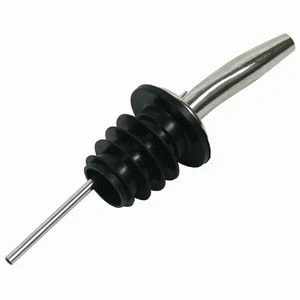 Image of Stainless Steel Freeflow Pourer Tapor Pourer, Spirit Drinks Oil Bottle