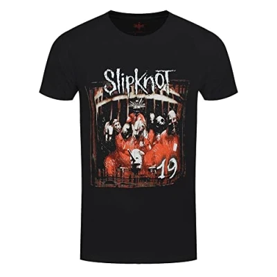 Image of Slipknot Men&#039;s Debut Album 19 Years T Shirt Black