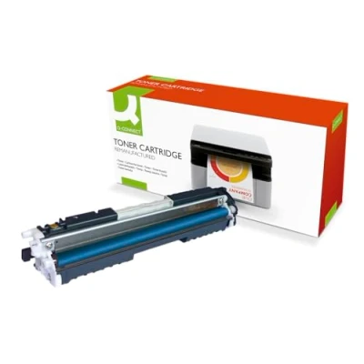 Image of Q Connect Compatible Solution HP 126A Cyan Laserjet Toner Cartridge CE311A