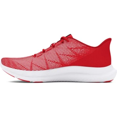 Image of Under Armour Ua W Charged Speed Swift Running Shoe Girl&#039;s, Racer Red Black, 1 UK