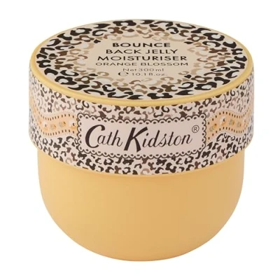Image of Cath Kidston Hydrating Jelly Body Moisturiser Scented with Orange Blossom 300ml, Care Essential, Post Shower Moisturiser, Beauty Gift For Her, Travel Size, Cruelty Free and Vegan Friendly