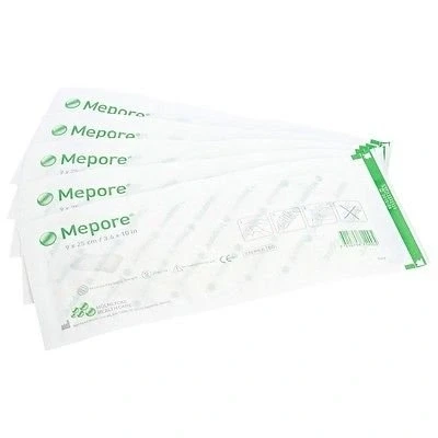 Image of Mepore Sterile Absorbent Dressings 9 x 35cm 10 Wounds Cuts Tattoos 671400