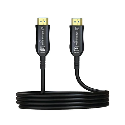 Image of Mediarange Active Optical HDMI Ethernet Cable V2.0 18 Gbps 15M Black