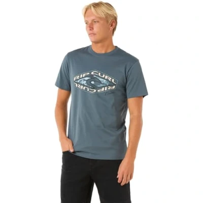 Image of RIP CURL Men&#039;s Refill Tee T Shirt Top Pine Night Size XXL