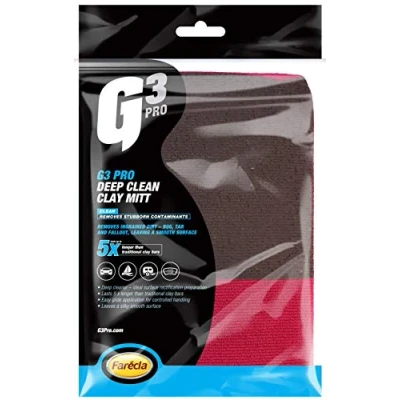 Image of G3 Pro Deep Clean Clay Mitt (7191) [IMPORTANT Product requires lubricant for application; use with a Detailer or Shampoo]