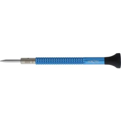 Image of KD89 Horotec MSA01.020 Watchmaker&#039;s Screwdriver in Eloxed Aluminium, Ergonomic Pom Head and Interchangeable Stainless Steel Bit (2.5 mm)