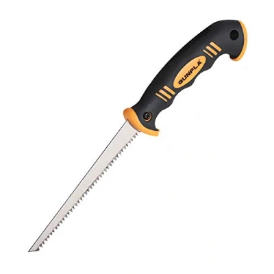 Image of Gunpla 150mm Drywall Saw Pad Keyhole Wallboard Plywood Jab Hand Saws with Soft Grip Handle Ideal for Plasterboard, Wallboards, Ceiling &amp; Sawing, Trimming, Gardening Pruning