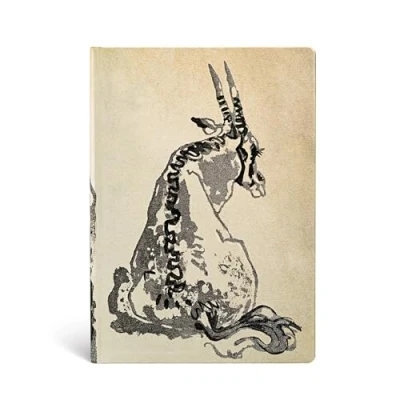 Image of Paperblanks Hardcover Journal Solitary Oryx Lined Midi (130 x 180 mm) (Alistair Bell Collection)