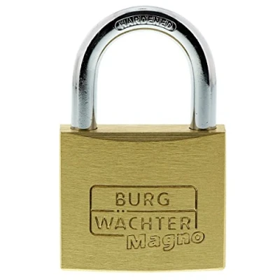 Image of Burg Wächter 6161 Magno 400 E 40 SB Padlock &amp; Hasp Cables