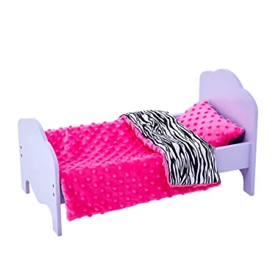 Image of Olivias Little WorldLittle Princess Single Bed Purple Bedding SetZebra Prints TD 11929 1H