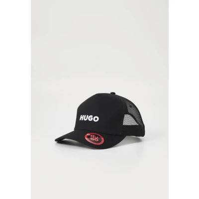 Image of HUGO Marsel Trucker Cap, Men&#039;s, Size: One Size, Black