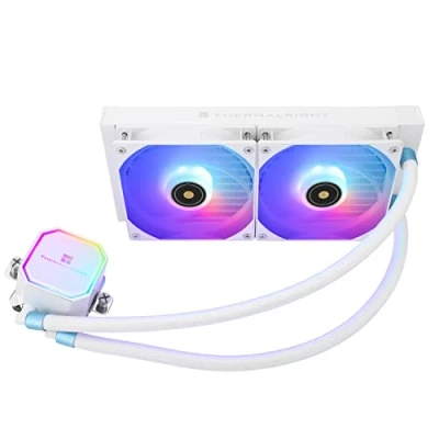 Image of Thermalright Frozen Prism 240 White ARGB CPU Liquid cooler With 120mm PWM Fan,240 Cold Row Specification,Integrated Water Heatsink For AMD/AM4/AM5,INTEL LGA1700/1150/1151/1200/20XX
