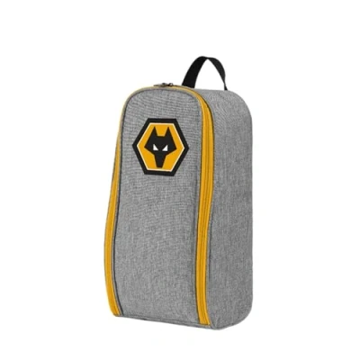 Image of FOCO Officially Licensed Wolverhampton Wanderers FC Grey Football Boot Shoe Bag