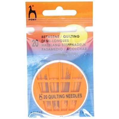 Image of Pony Gold Eye Sewing Needles: Betweens Compact, Multi Colour