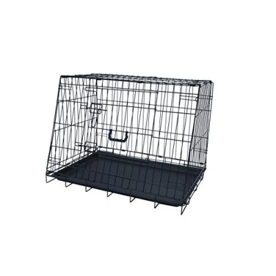Image of Streetwize 30&quot; Delux Slanted Dog Crate Car Boot Cage