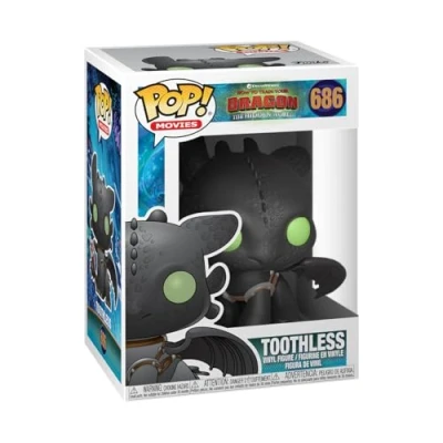 Image of Funko Pop! Vinyl: How to Train Your Dragon 3: Toothless Collectable Vinyl Figure Gift Idea Official Merchandise Toys for Kids &amp; Adults Movies Fans