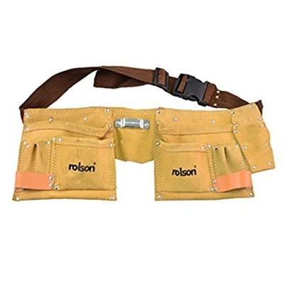 Image of Rolson 68627 Economy Double Leather Tool Pouch