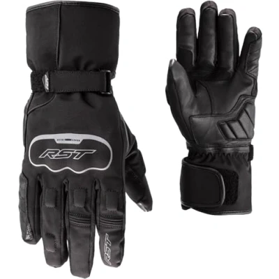 Image of RST Axiom CE Mens Waterproof Black Motorcycle Glove S