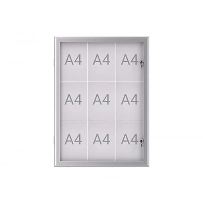 Image of Maul MAULexcite Display Case External Height 1000 mm Capacity 9 X A4