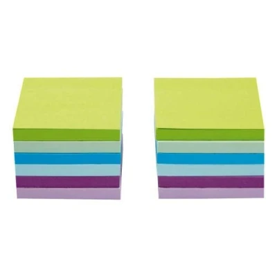 Image of 5 Star Office 940562 76 x mm Re Move Sticky Note Neon (Pack of 12)