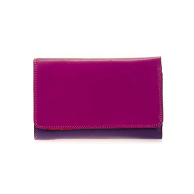 Image of mywalit Leather Women&#039;s Wallet Medium Tri fold 363 75 Sangria
