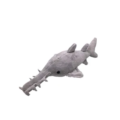 Image of Onwomania Soft toy cuddly animal saw shark 30 cm