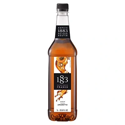 Image of Routin 1883 PET Amaretto Syrup 1 Liter Bottle