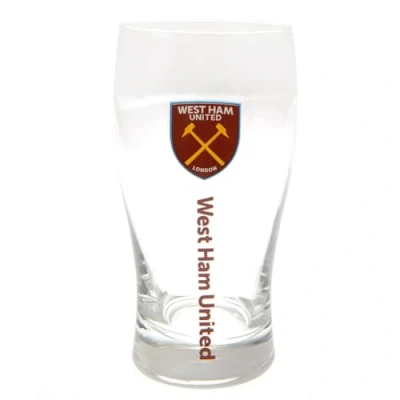 Image of West Ham Official Pint Glass Multi Colour